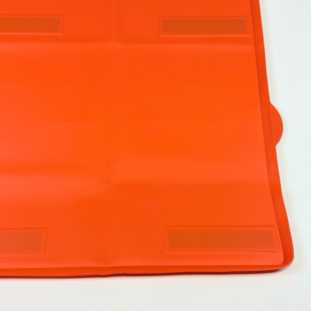 36'' Griddle Mat Food Grade Silicone Grill Cover for Blackstone Barbecue Orange - Picture 4 of 8